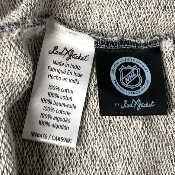 Red Jacket Calgary Flames Long Sleeve Tee in Grey - Picture 10 of 10